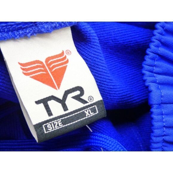 TYR Male Warm-Up Shorts, Royal Blue, XL - Picture 7 of 7